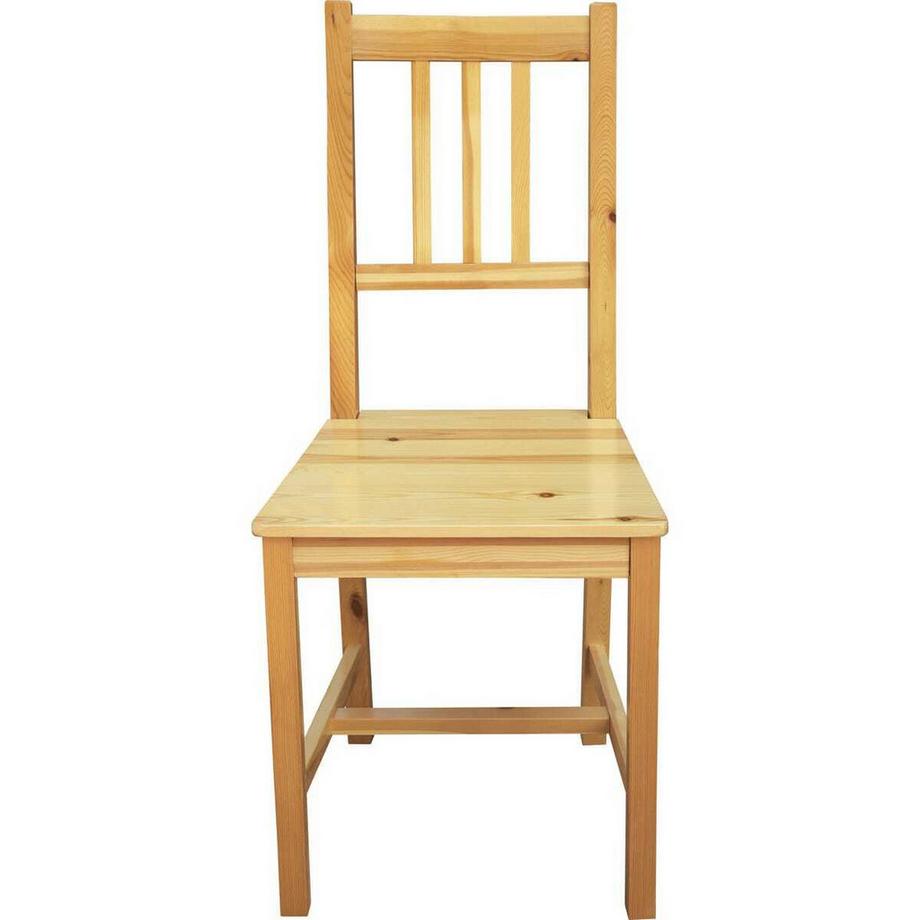 mutoni Esszimmerstuhl Stravix Kiefernholz natur (2er-Set)  