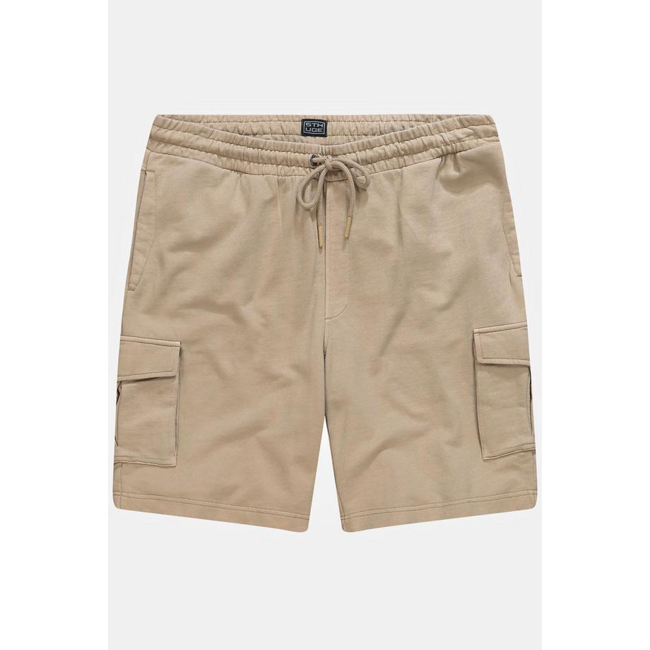 Sthuge Bermuda Cargo Molleton Coupe Relaxed Fit  