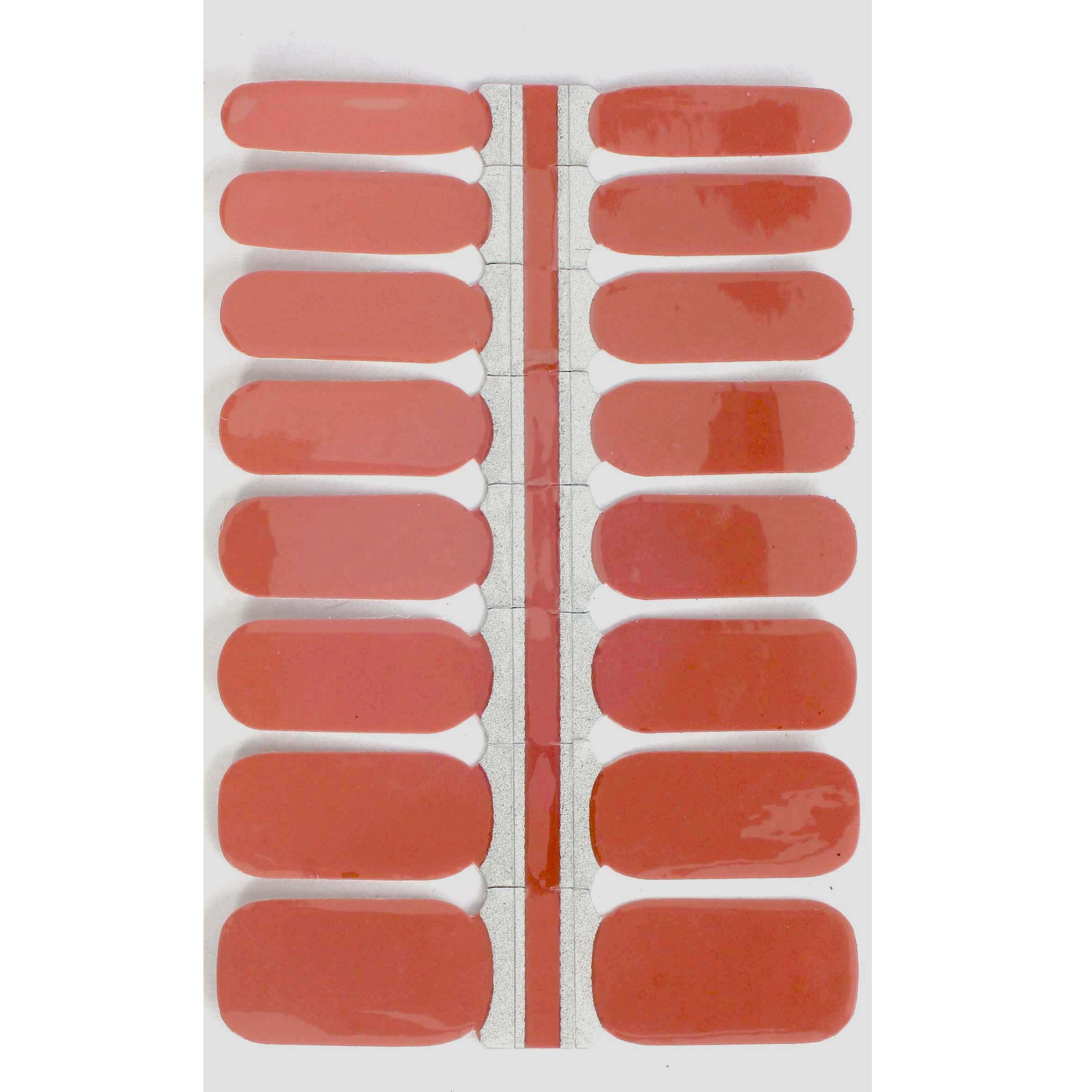 LAUED  vegane Nagelfolien solid brown Dancing With Bears 