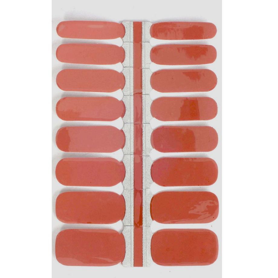 LAUED  vegane Nagelfolien solid brown Dancing With Bears 