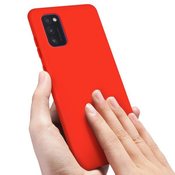 Avizar  Soft Hülle Galaxy A41 Rot 