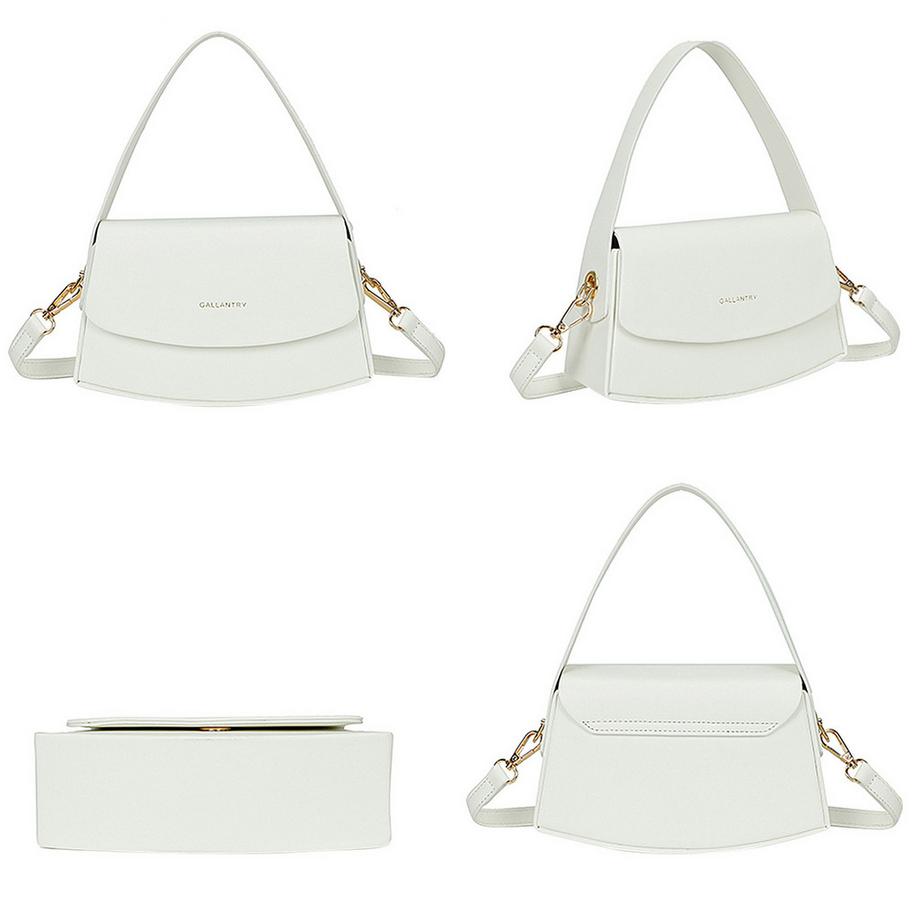 Gallantry Kunstleder Baguette Schultertasche  