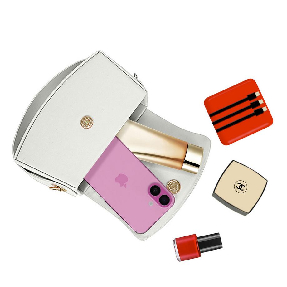 Gallantry Kunstleder Baguette Schultertasche  