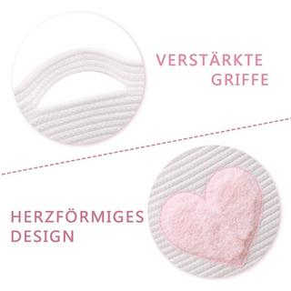 Alopini Großer Korb aus Baumwollseil, geflochtener Aufbewahrungskorb für Spielzeug, Wäsche und Deckenhalter  