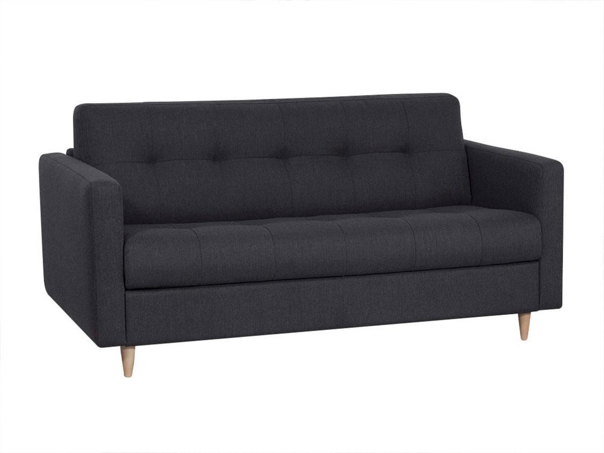 Vente-unique Schlafsofa mit Matratze 3Sitzer Stoff GANOA  