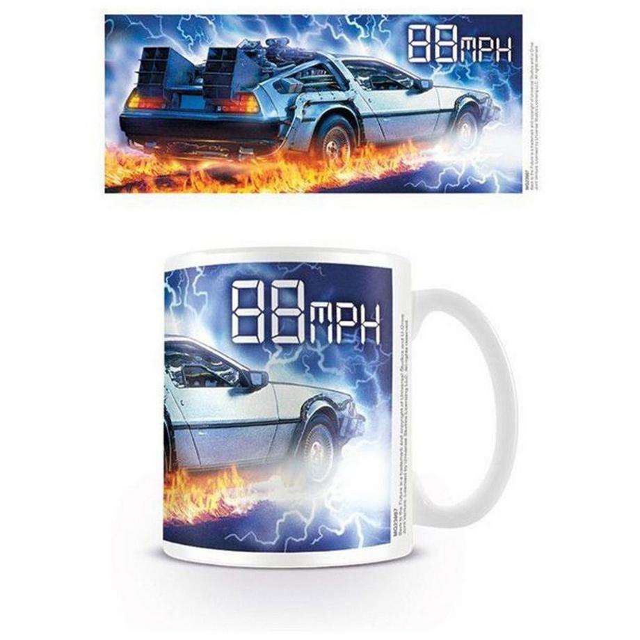 Back To The Future Kaffeebecher 88mph  