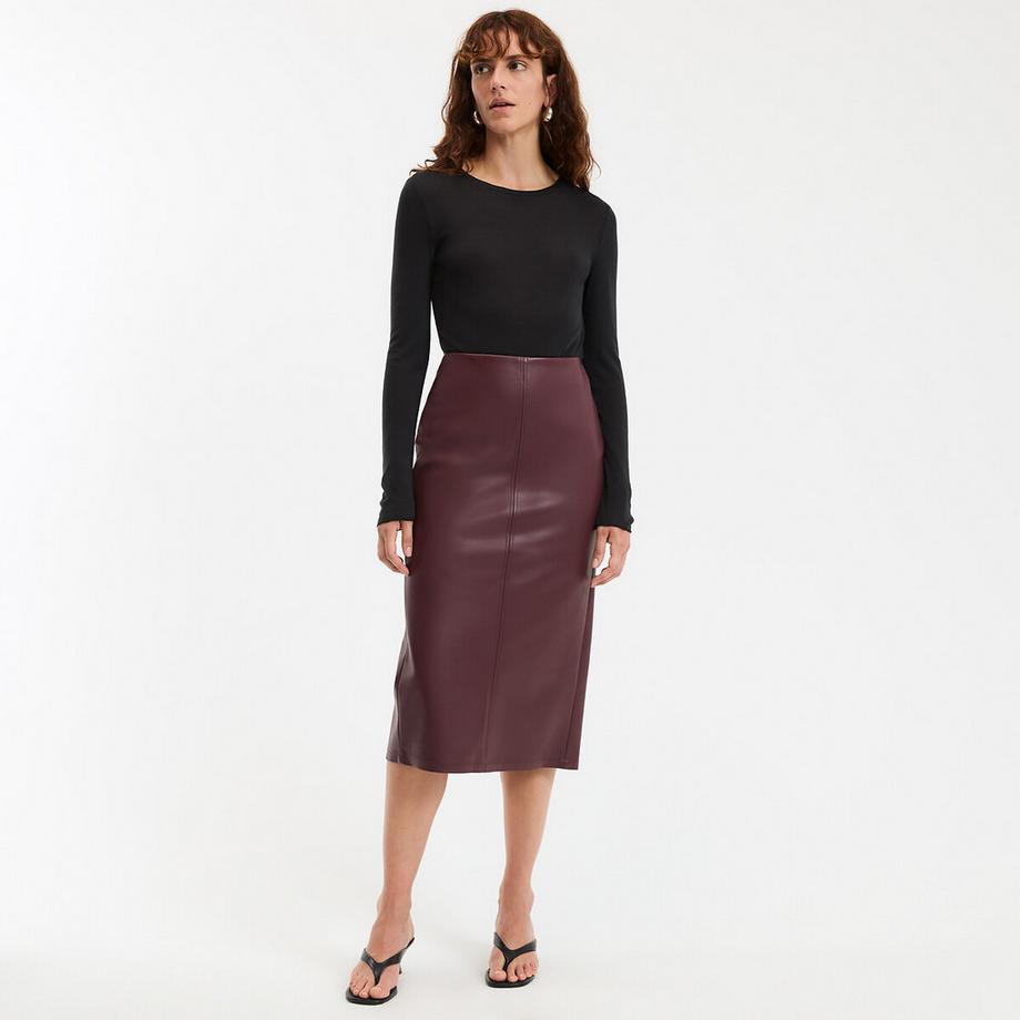 La Redoute Collections Langarm Rundhals Shirt  