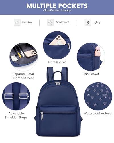 Only-bags.store Sac à dos, Elegant Small Backpack Handbags City Backpack, Waterproof Mini Backpack Daypack Modern Backpacks Backpack Travel Backpack for School Daypack Work  