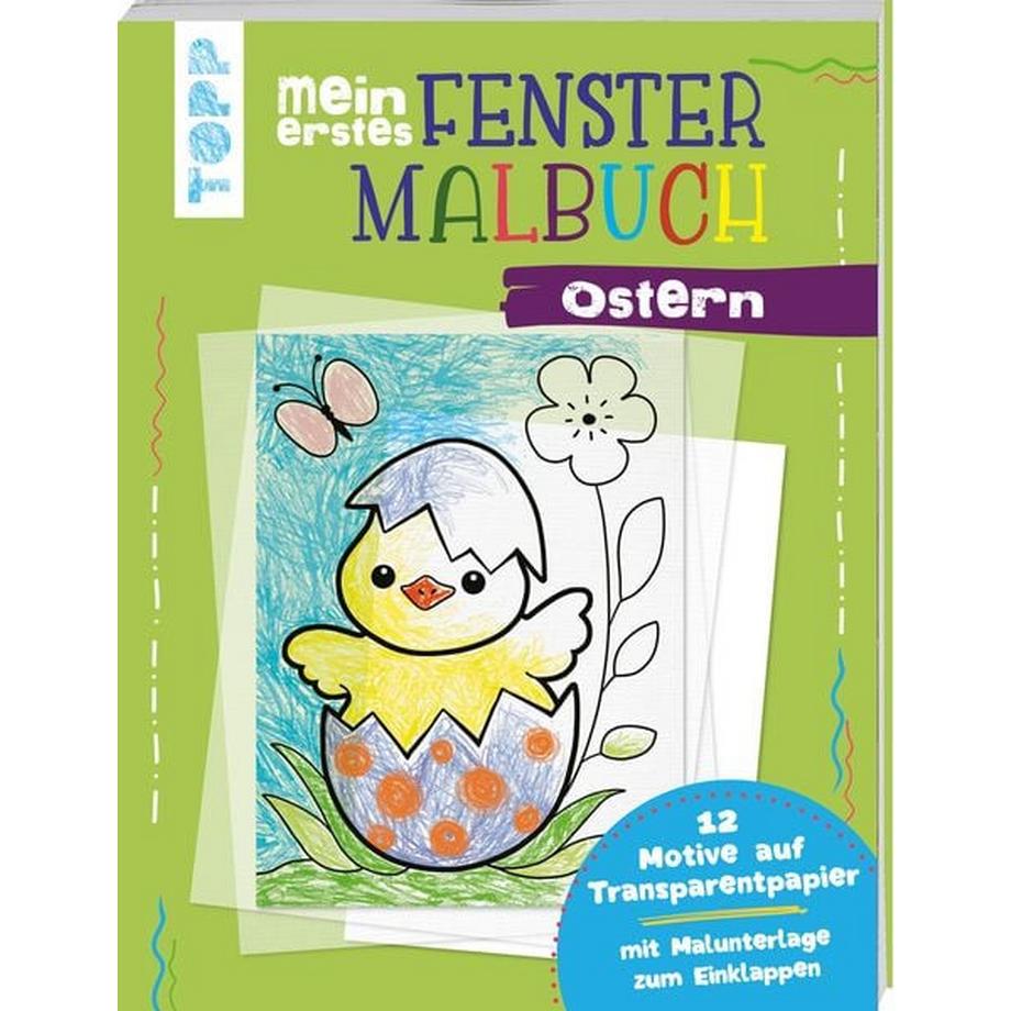 Frech  Mein erstes Fenster-Malbuch Ostern 