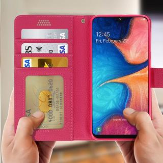 Avizar  Flip Bookcover Samsung Galaxy A20e Rosa 