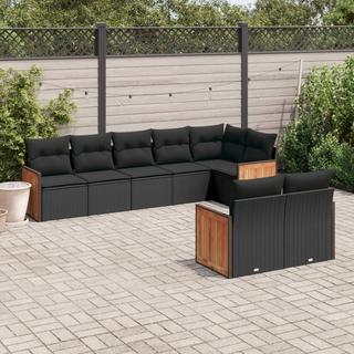 VidaXL Garten sofagarnitur poly-rattan  