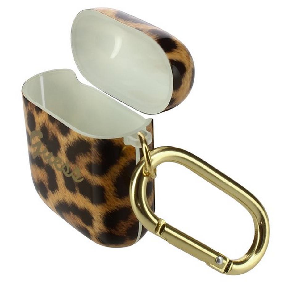 Guess AirPods Hülle mit Leopardenmuster