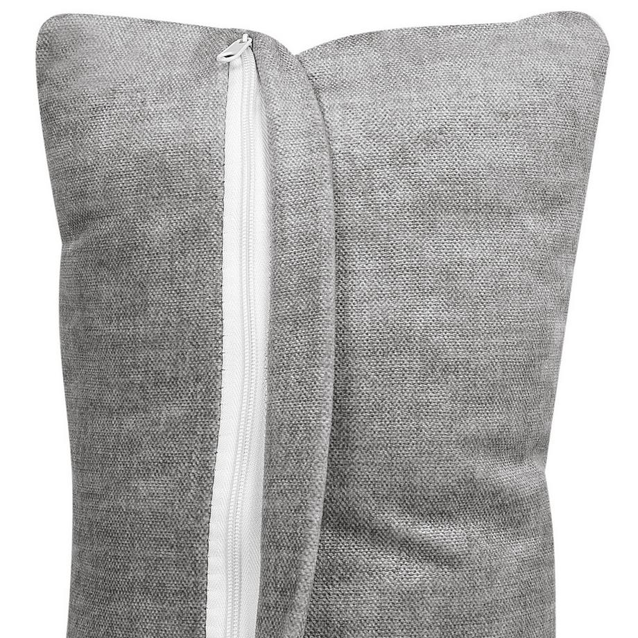 Beliani Module d'angle en Tissu Scandinave HELLNAR  