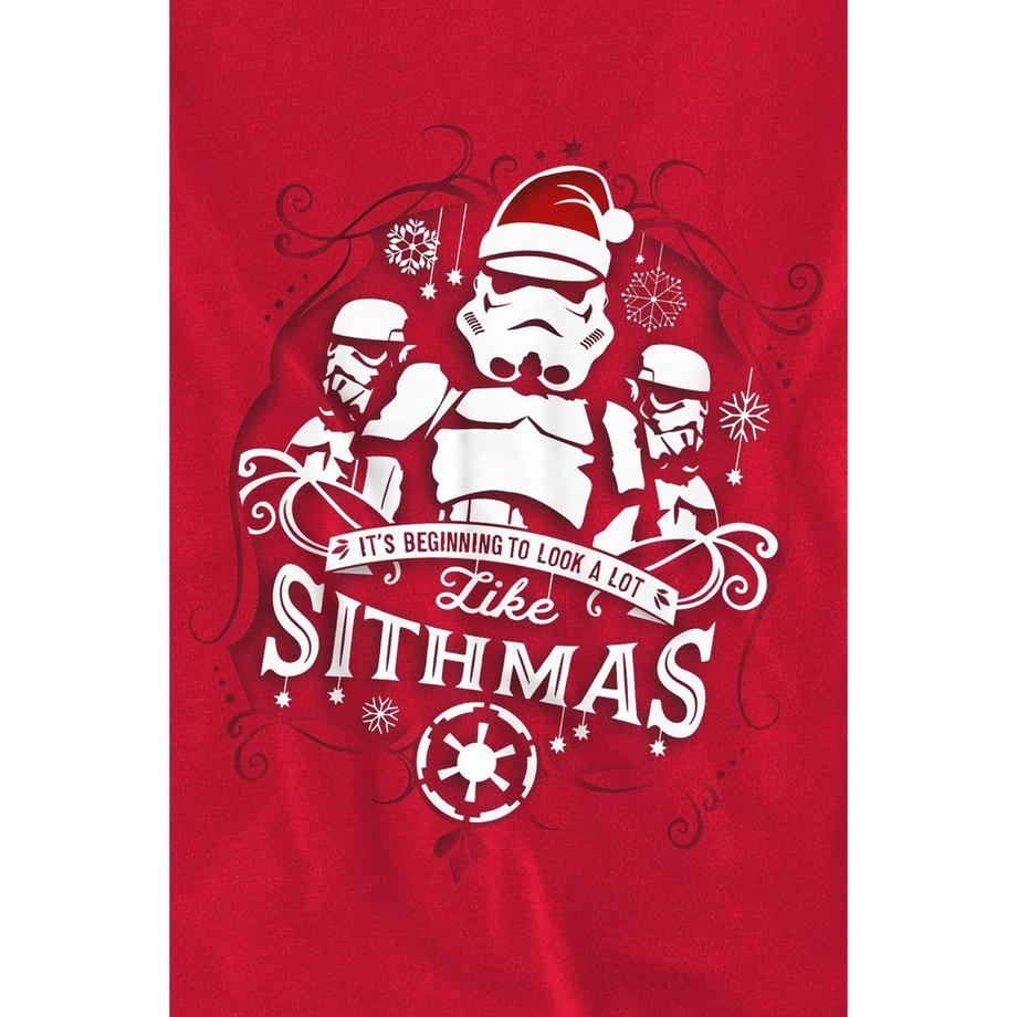 STAR WARS Beginning To Look A Lot Like Sithmas Grafikdruck Sweatshirt  