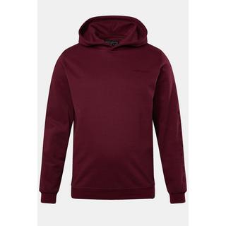 Sthuge  Maglia STHUGE con cappuccio e stampe vino rosso 