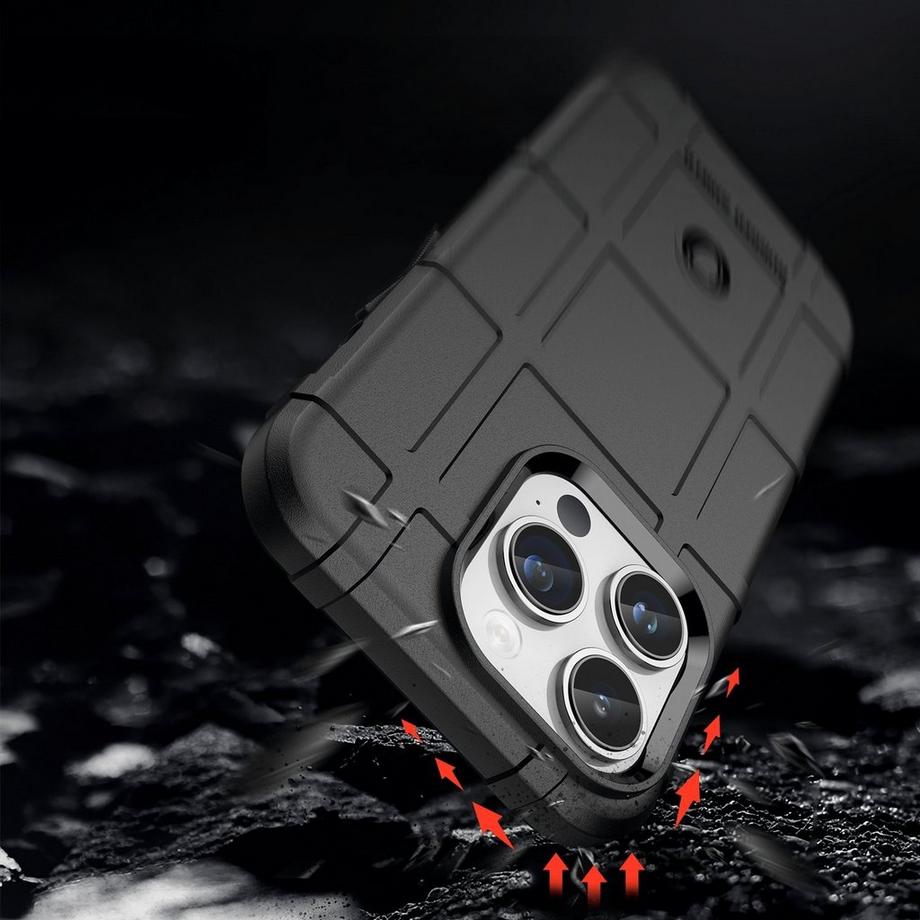 Cover-Discount  iPhone 15 Pro - Coque Case Shield noir 