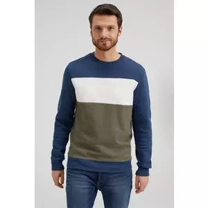 Herren-Sweatshirt mit Colourblock-Design