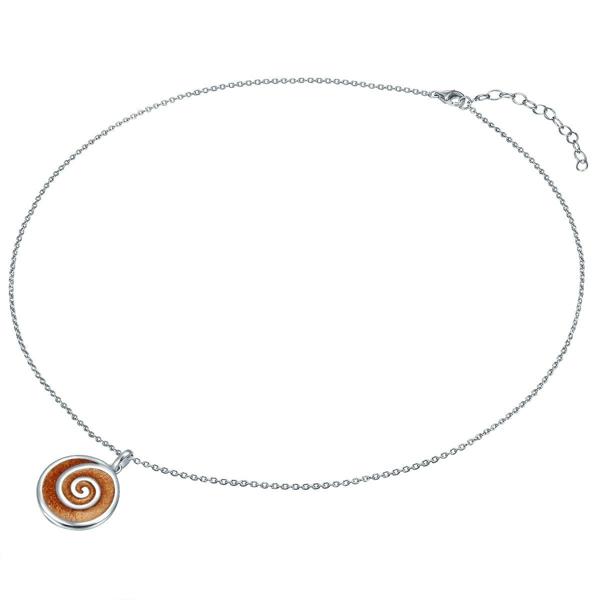 Rafaela Donata  Femme Collier en argent Spirale 