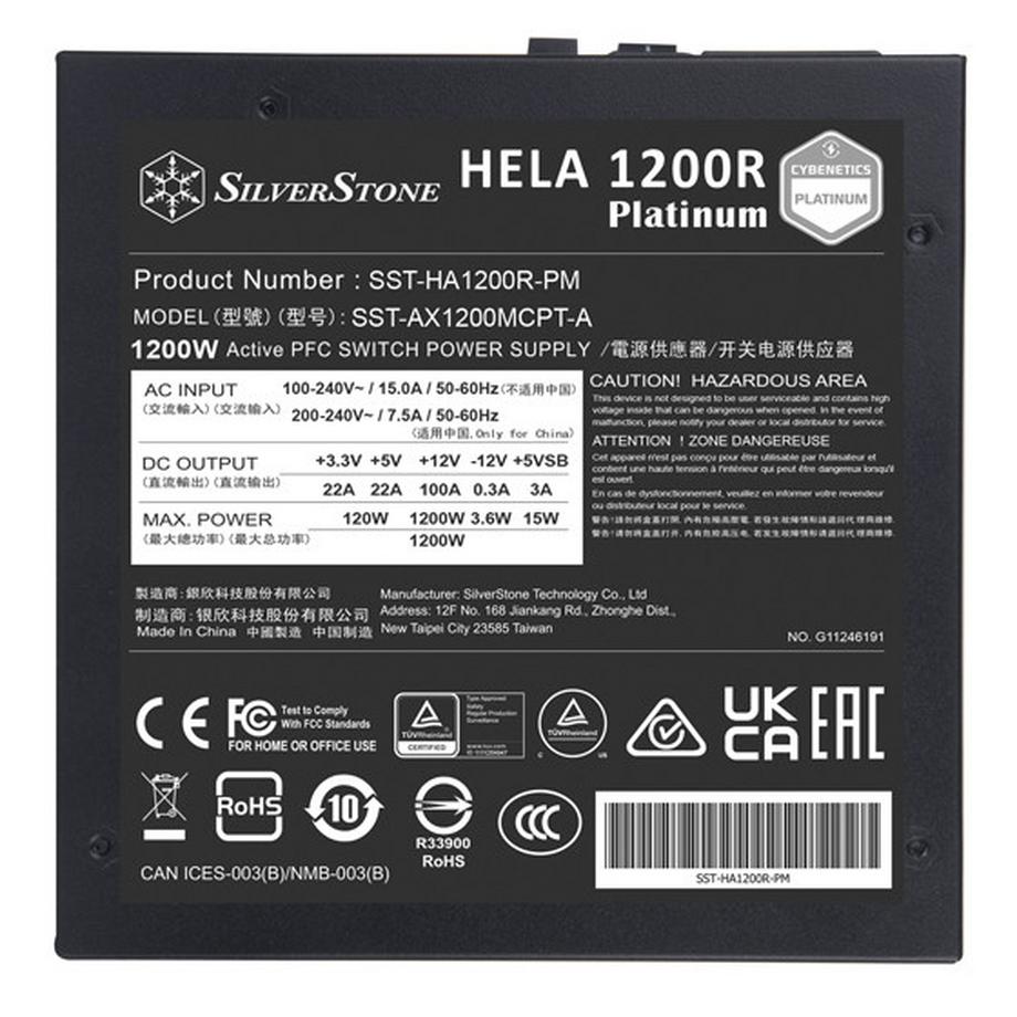 SilverStone  Alimentation  HELA 