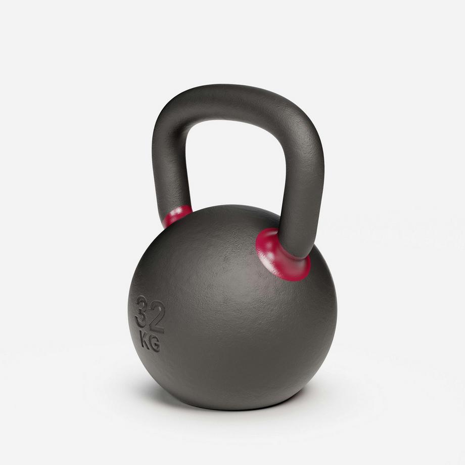 DOMYOS  Kettlebell 32 kg für Crosstraining und Krafttraining – Pro Serie 