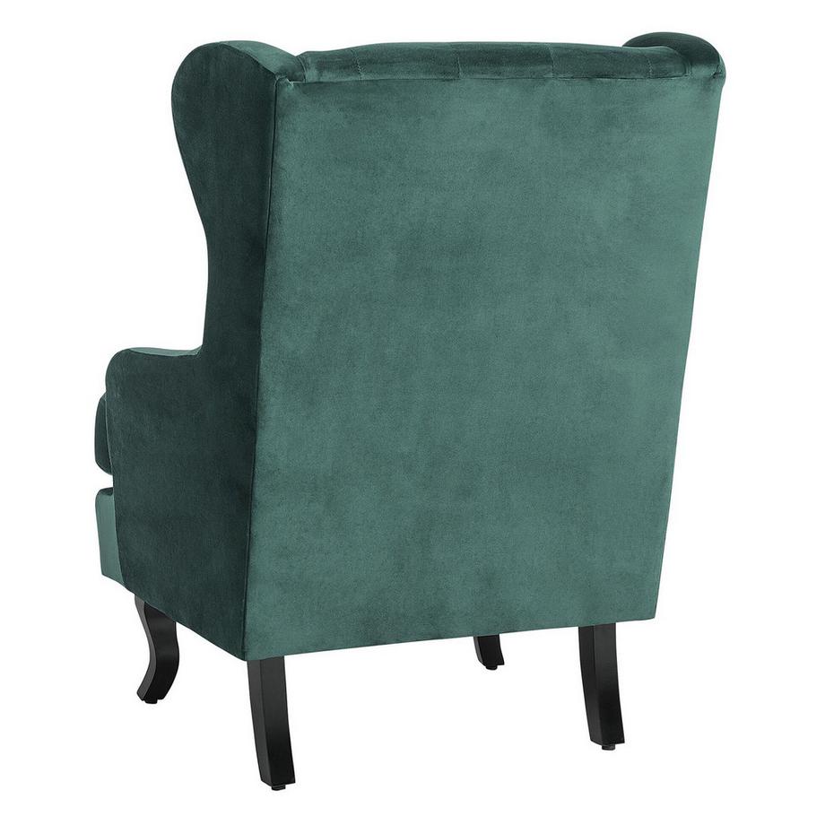 Beliani Sessel aus Samtstoff Retro ALTA  