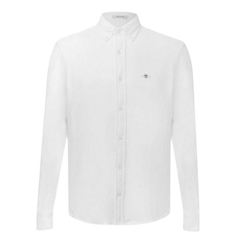 Camicia Regolare Piqué Manica Lunga