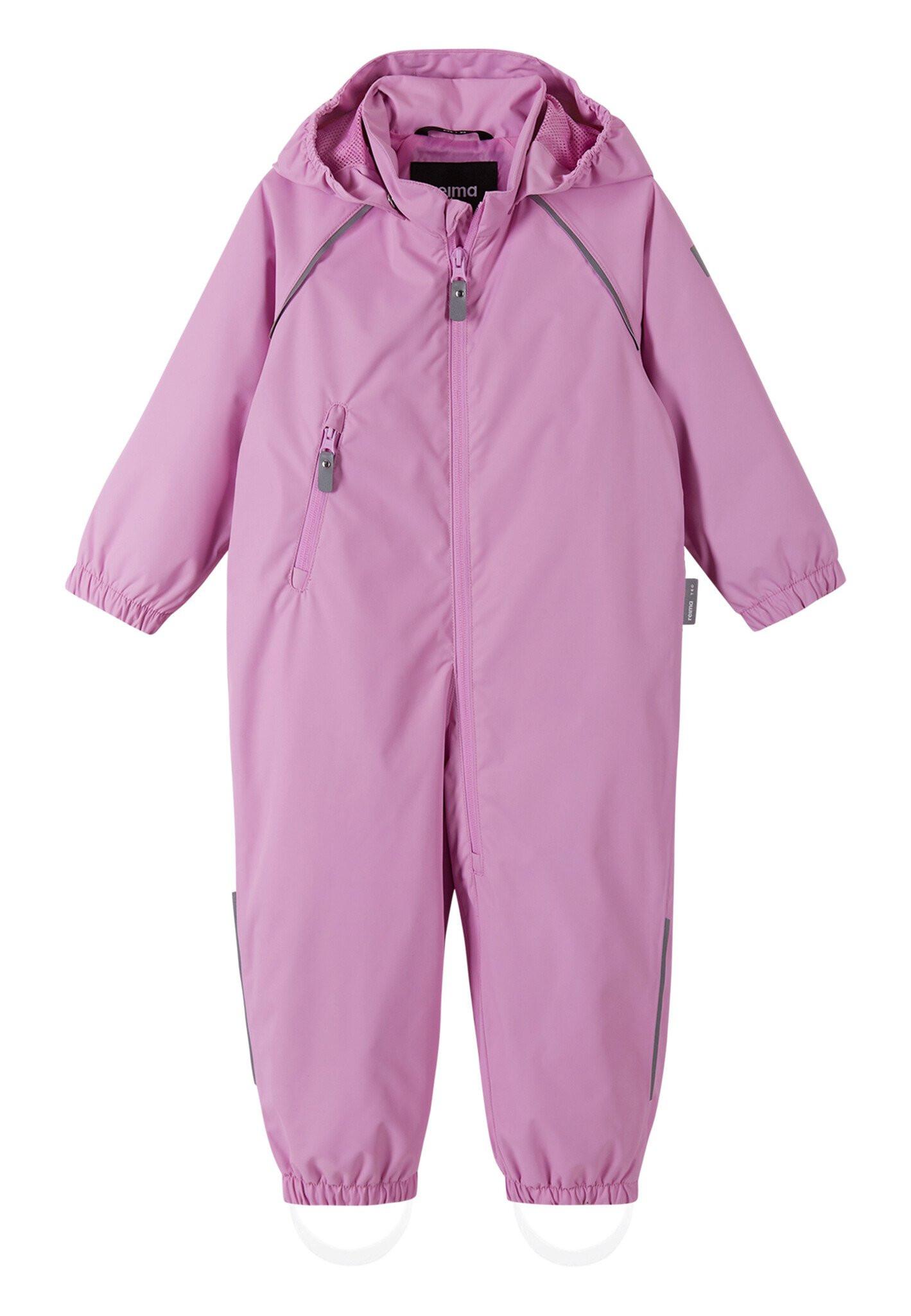 Reima  tec Kleinkinder Regenoverall Toppila Lilac Pink 