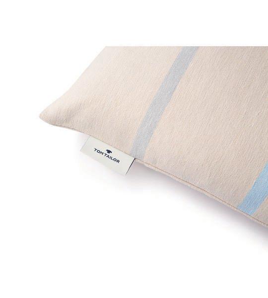 TOM TAILOR Tape Gestreifter Kissenbezug  