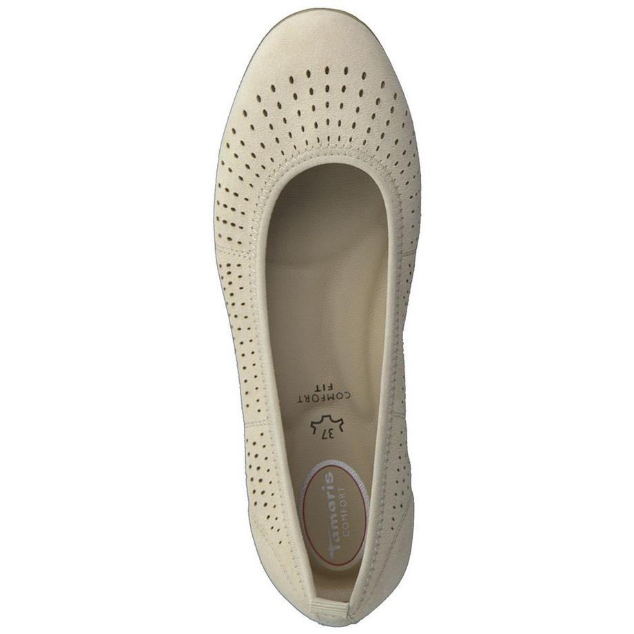Tamaris Ballerines avec design perforé  