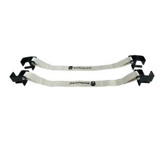 GladiatorFit  Sangles de sécurité 110x8cm pour rack et cage à squat (lot de 2) 