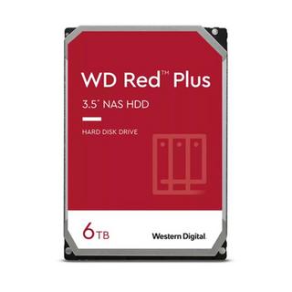 WD  Red Plus disco rigido interno 6 TB 5400 Giri/min 256 MB 3.5" Serial ATA III 