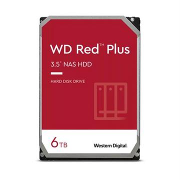 Red Plus disco rigido interno 6 TB 5400 Giri/min 256 MB 3.5" Serial ATA III