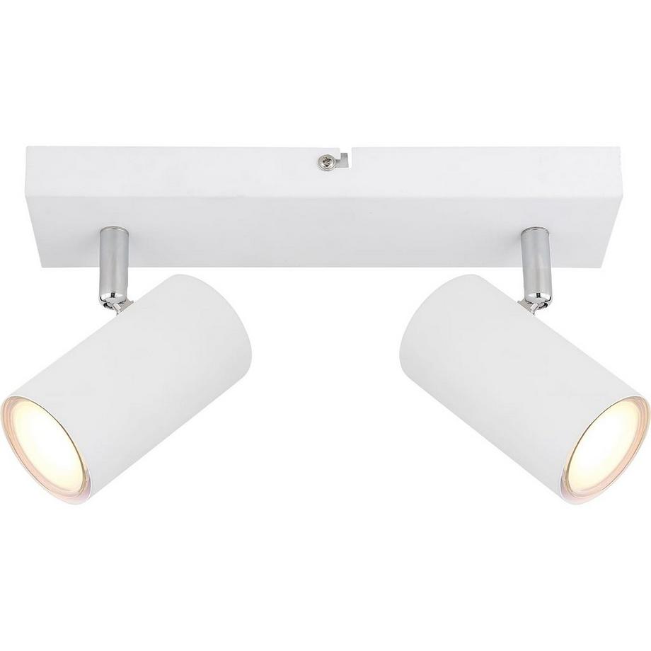 mutoni Spot Robby métal blanc 2xGU10  