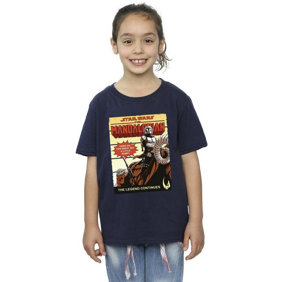 Star Wars: The Mandalorian  Bumpy Ride Maglietta Ragazze 