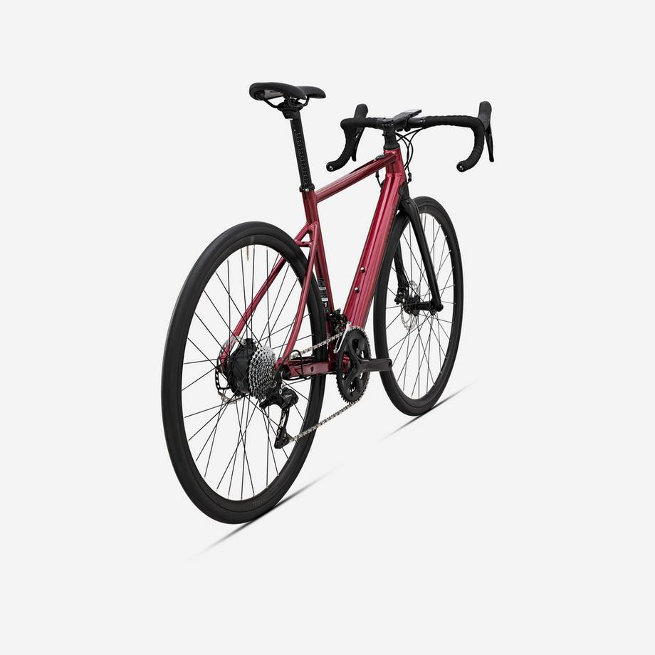 VAN RYSEL  Bici da corsa uomo con assistenza elettronica telaio alluminio 