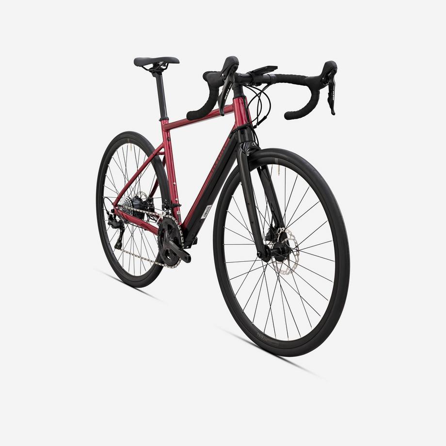 VAN RYSEL  Bici da corsa uomo con assistenza elettronica telaio alluminio 