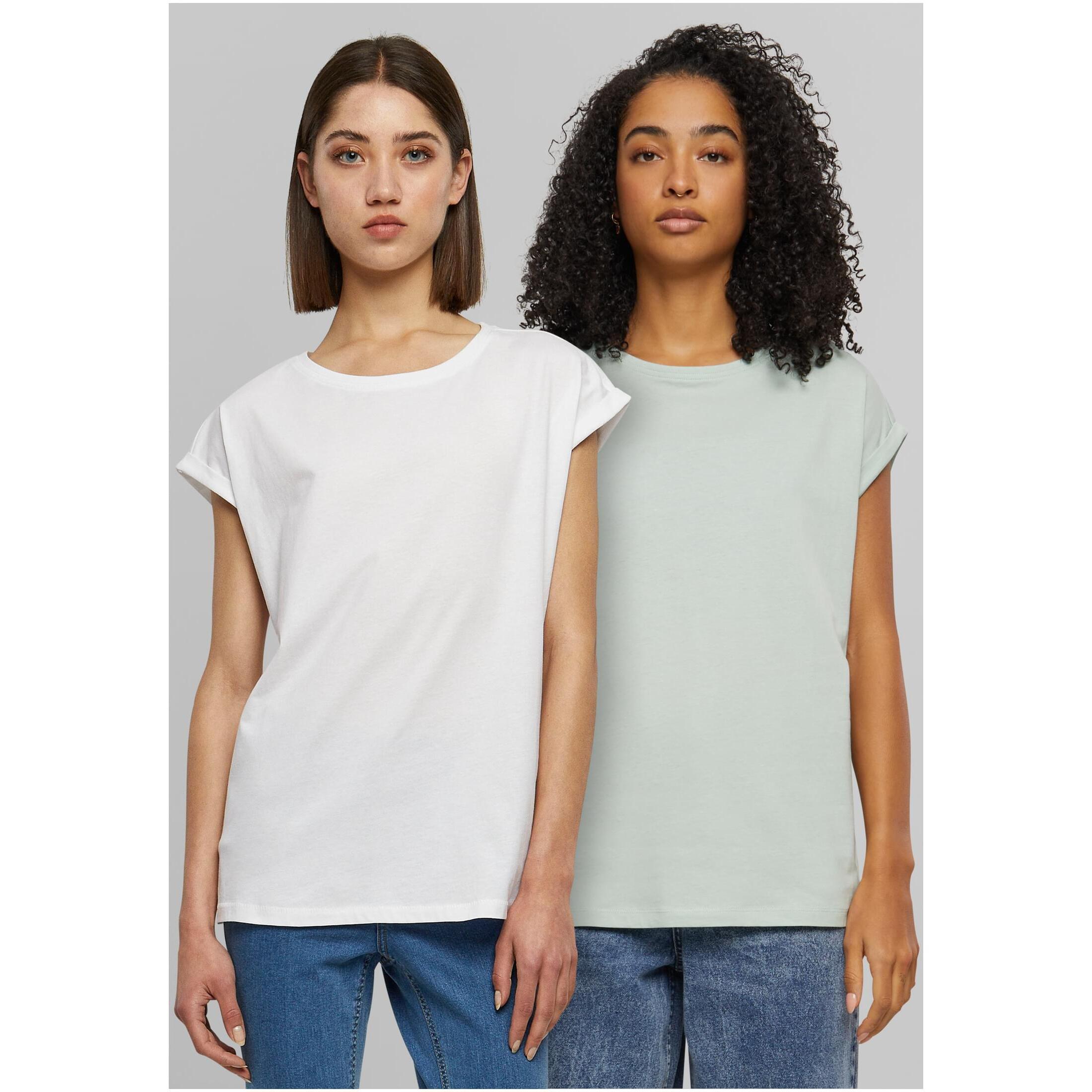 URBAN CLASSICS  T-shirt à épaules allongées femme  (x2) 