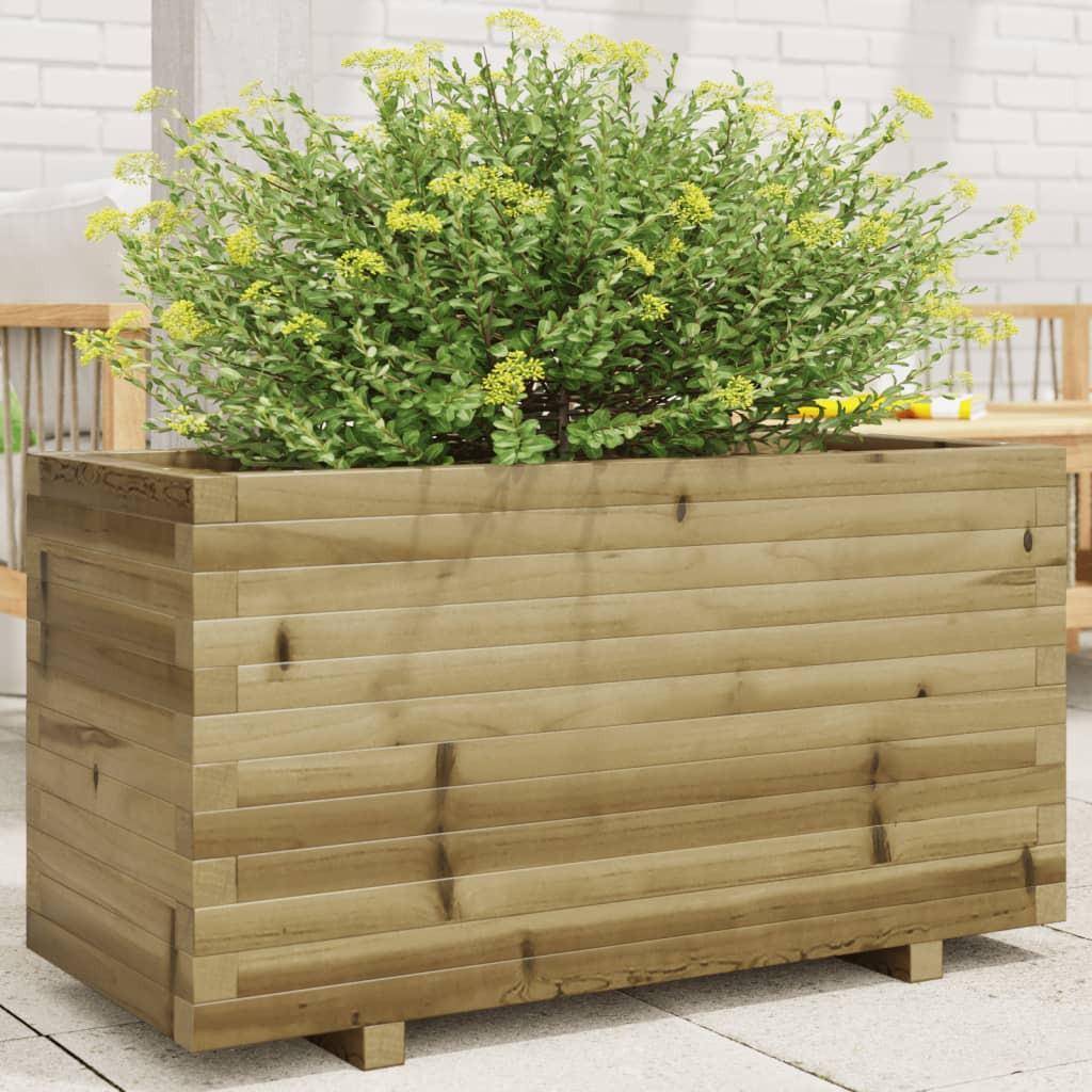 VidaXL fioriera da giardino Legno di pino impregnato  