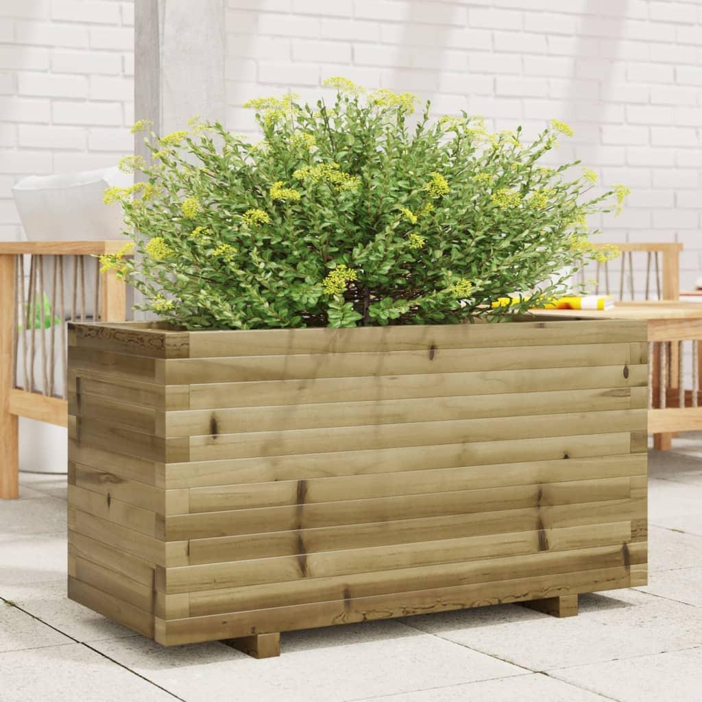 VidaXL fioriera da giardino Legno di pino impregnato  