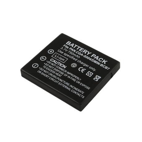 Avizar  Batteria 750mAh Fotocamera per Panasonic Lumix DMC-FX2 3,7V Li-ion 