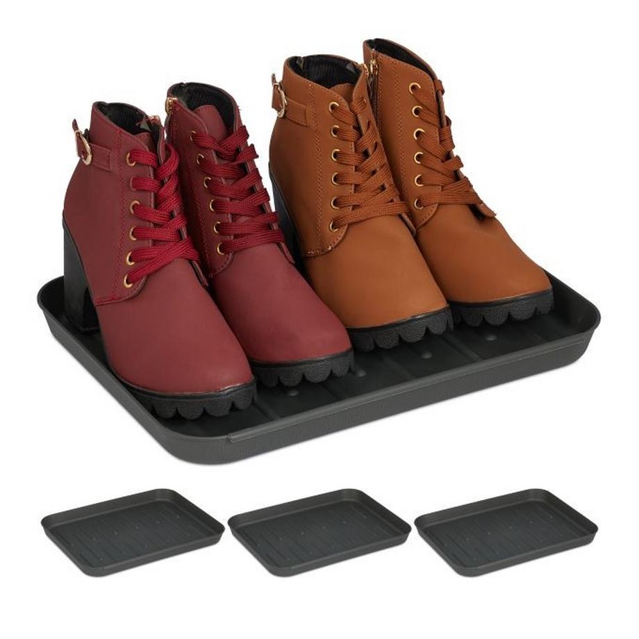 B2X  Abtropfschale für Schuhe - 4er Set 