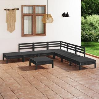 VidaXL Mobilier de jardin bois de pin  