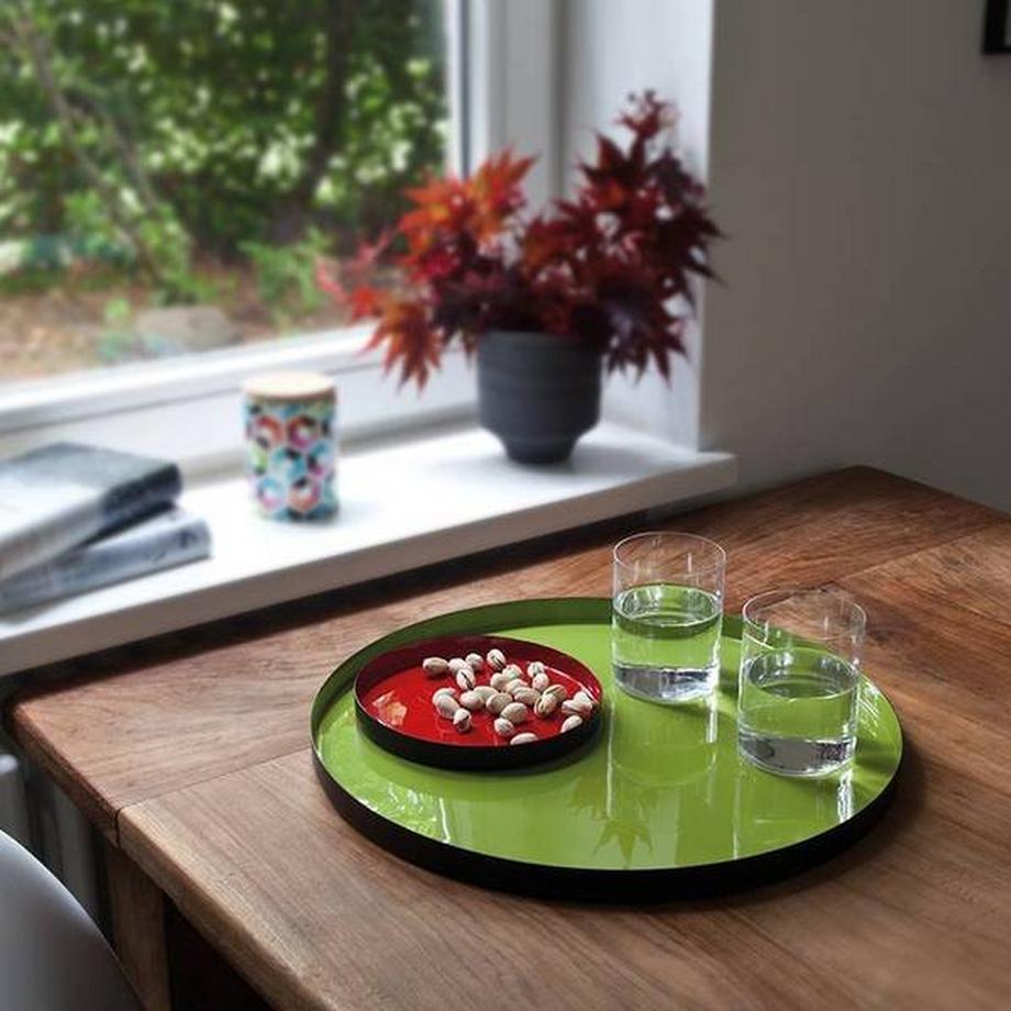 Remember  Plateux en métal Enzo, set de 4 