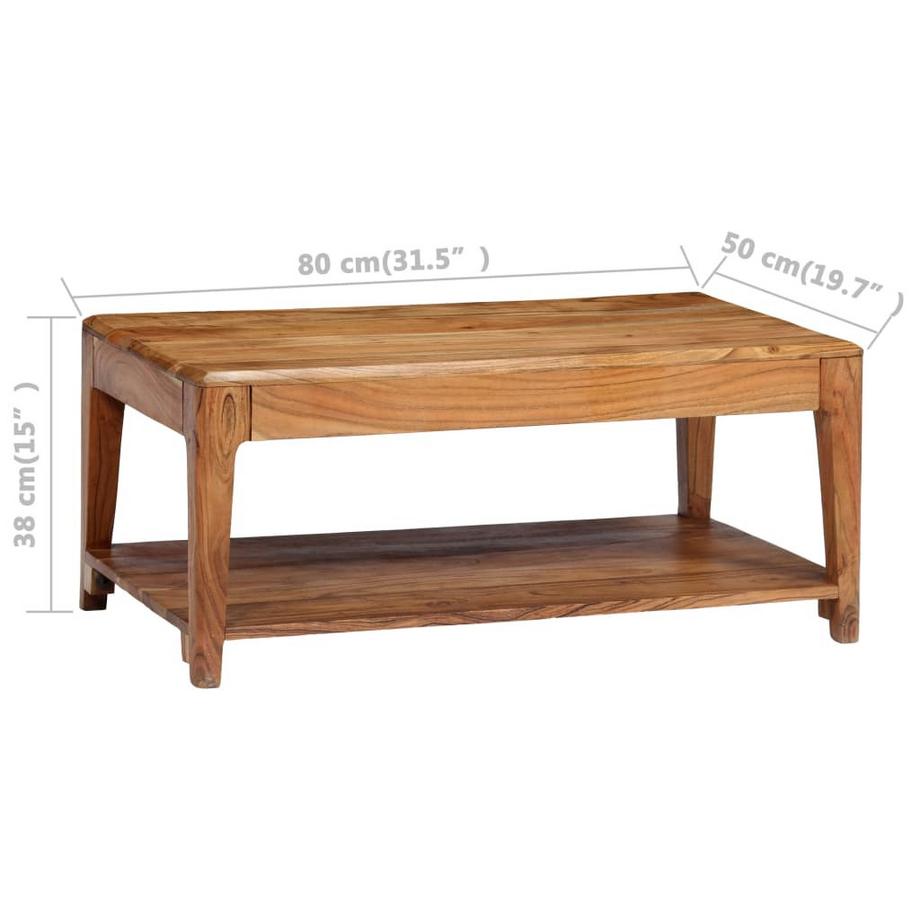 VidaXL Couchtisch holz  