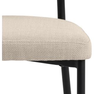 mutoni Chaise de salle à manger Elara beige (1 pièce)  