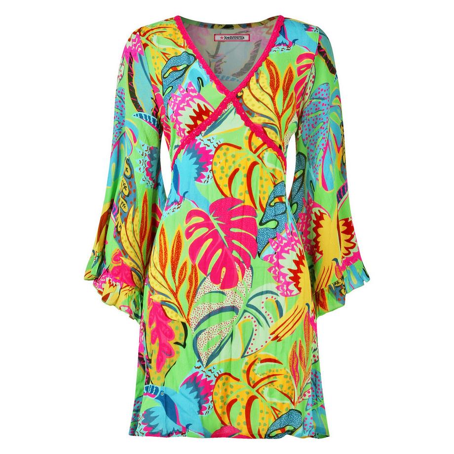 Joe Browns Tunica Maniche Lunghe Stampa Tropicale  