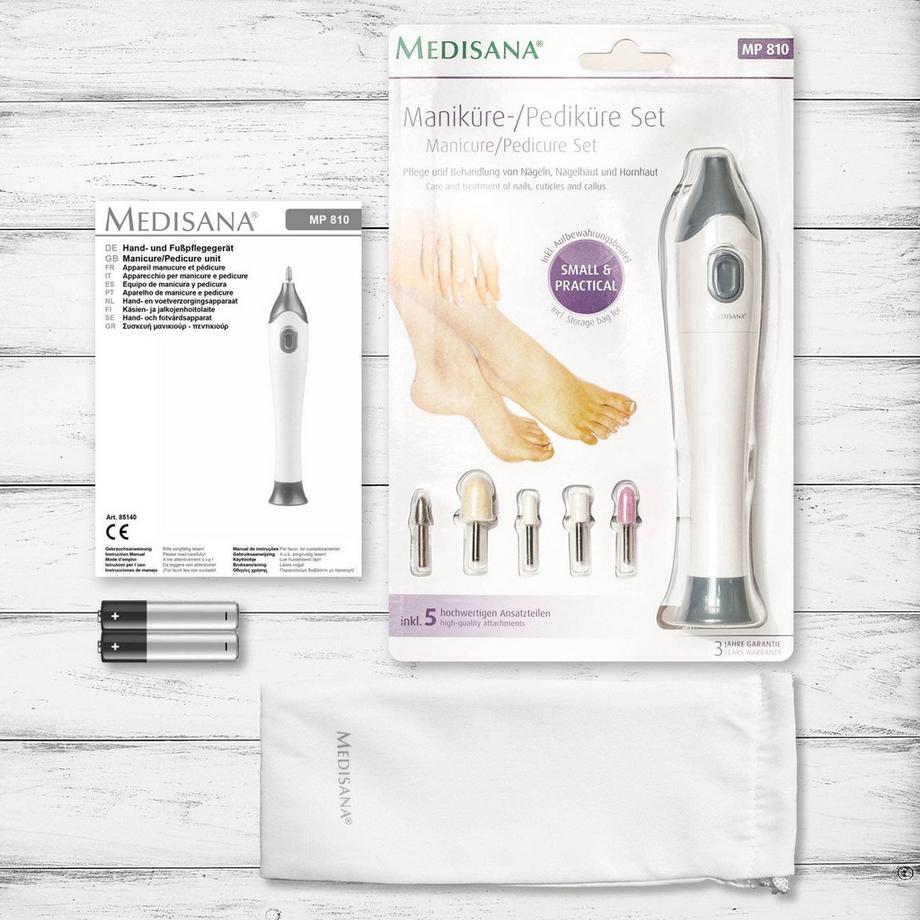 MEDISANA  Maniküre- und Pediküre-Set MP 810 