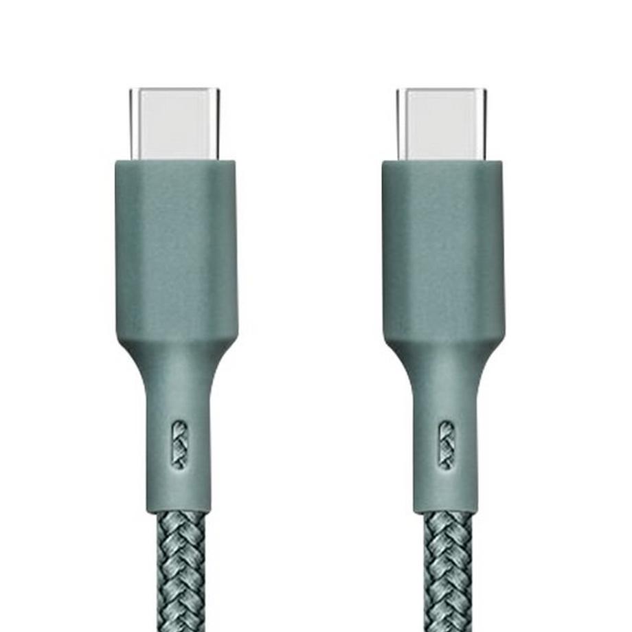 Just green  Cavo USB-C / USB-C 2m Just Green Verde 