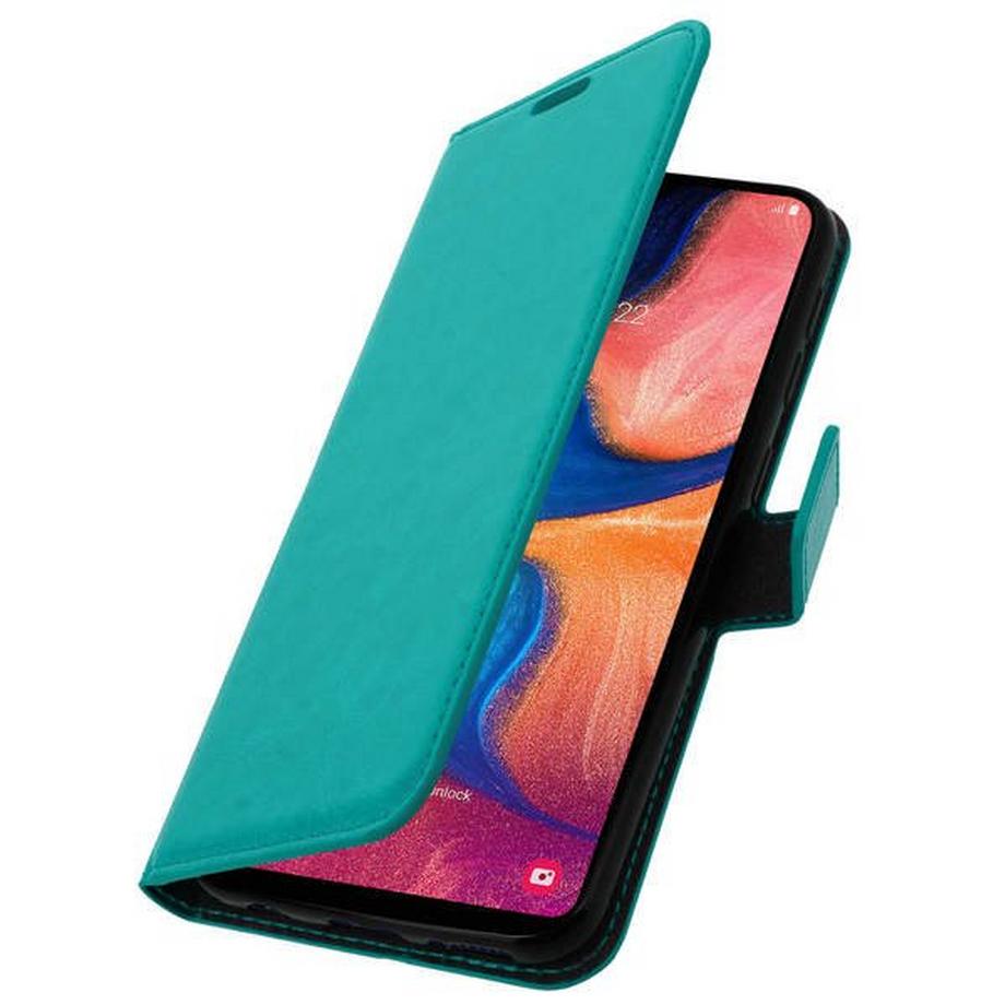 Avizar  Housse Samsung A20e à rabat Rouge 