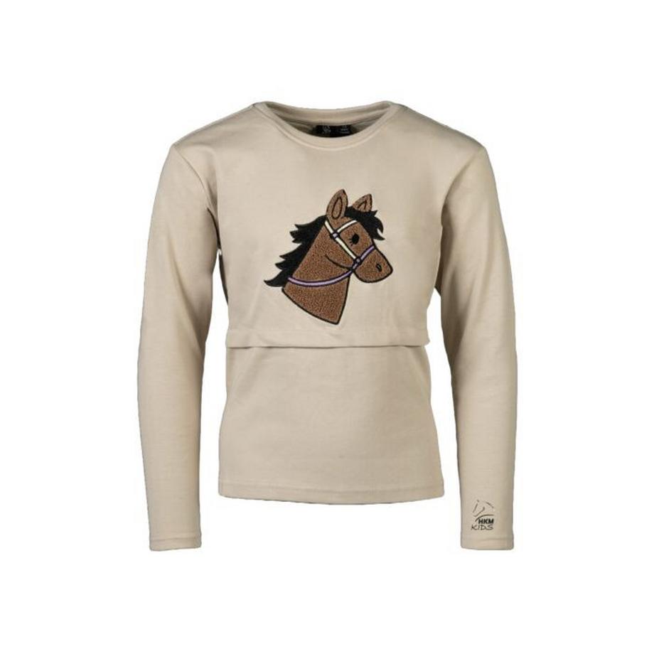 LONGSLEEVE SHIRT MIA JUNIOR BEIGE